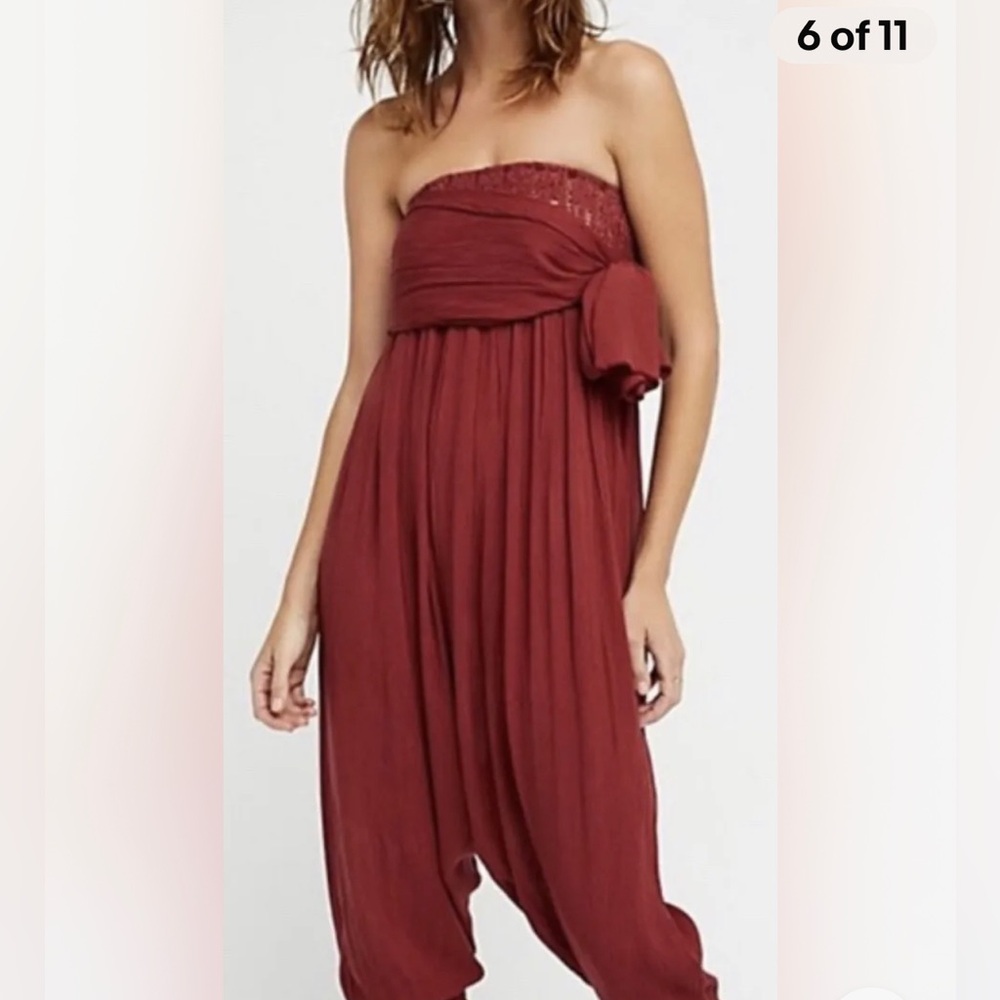 NWT Free People Convertible jumpsuit, size XS